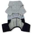 thumbnail image 2 of Touchdog Vogue Neck-Wrap Sweater and Denim Pant Outfit, 2 of 7