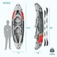 thumbnail image 5 of Open Box Intex Dakota K2 2 Person Vinyl Inflatable Kayak with Oars and Pump, 5 of 12