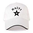 thumbnail image 1 of Sombrero personalizado con nombre Hti Unisex, gorra de béisbol con estampado de la bandera de la República Francesa de Haiti, país, Ht, 1 of 4