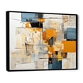 thumbnail image 2 of Designart "Paper happiness II" Abstract Collages Floater Framed Wall Decor, 2 of 7