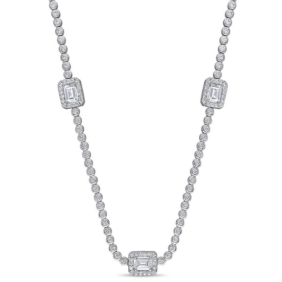 Everly Women's Cubic Zirconia Sterling Silver Necklace