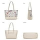 thumbnail image 2 of Set de bolsos YTL de piel sintética a la moda para mujer, 4 piezas, 2 of 6