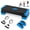 Blue, variant on Gymax 3-in-1 Aerobic Step Platform SetAdjustable Workout Stepper Surface for HomeGym