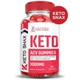 thumbnail image 5 of (3 Pack) Keto Snax ACV Gummies 1000MG Dietary Supplement 180 Gummys, 5 of 6