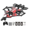 thumbnail image 2 of Avión RC Avión de control remoto Giro de 360 degree Listo para volar Fácil de controlar al aire libre rojo con 3 pilas, 2 of 9