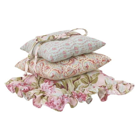 Cotton Tale Designs Tea Party 3 Piece Decorative Pillow