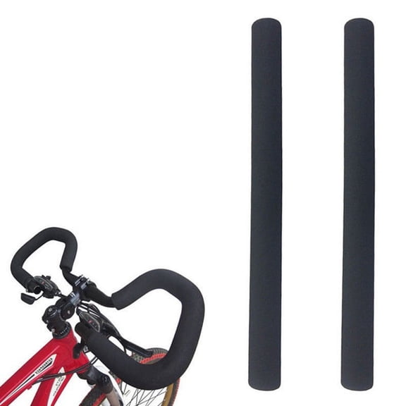 Black 1 Pair Bicycle Cycling Racing Bike Handlebar Foam Sponge Grip Cover