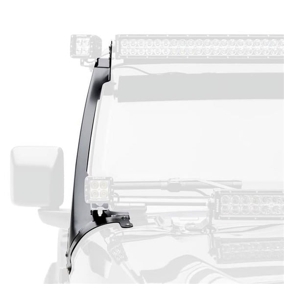 Zroadz ZRDZ374831-BK2 Front Roof Mount Brackets for 2018-C Wrangler JL