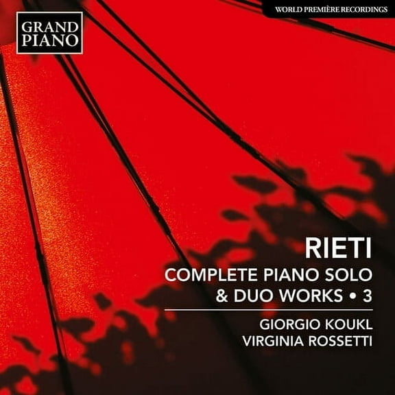 Joanna Klisowska - Rieti: Complete Piano Solo & Duo Works, Vol.  3 - Music & Performance - CD