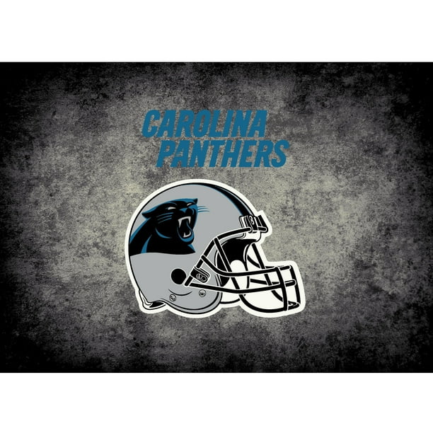 Carolina Panthers Imperial 4 X 6 Distressed Rug Walmart Com Walmart Com