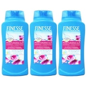 FINESSE Moisturizing 2 in 1 Shampoo + Conditioner Hair Reviving Boost of hyaluronic acid + camellia oil + keratin 24 fl oz - 3 Pack