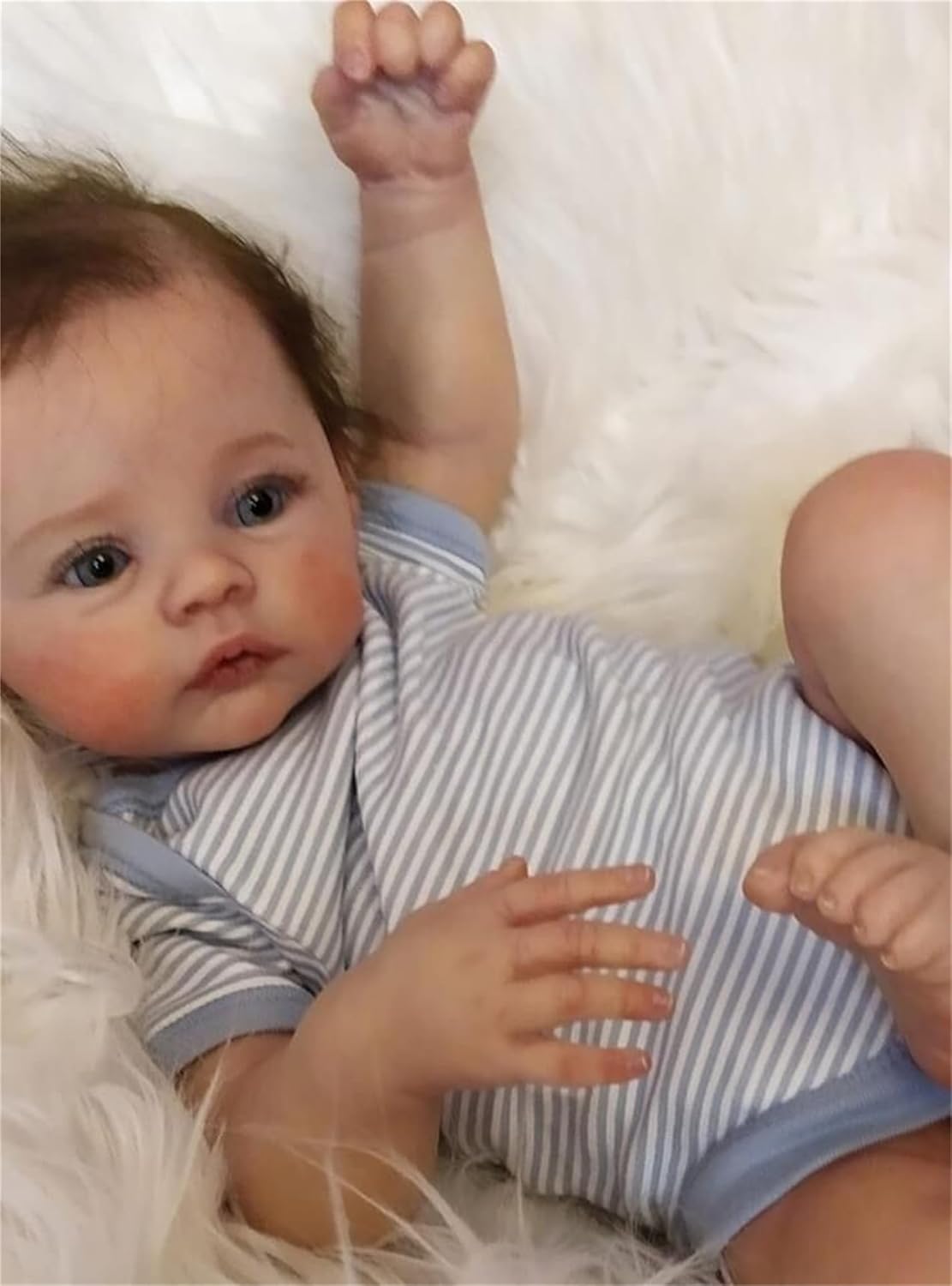 Realistic Reborn Baby doll 19 Inch Reborn Babies That Look Real and Feel Real Life Like Baby Dolls for gift(Cloth Body)