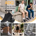thumbnail image 6 of ADQ Men's Slip on Shoes Casual Shoes Lightweight Breathable Anti-Slip Sneakers, 6 of 10