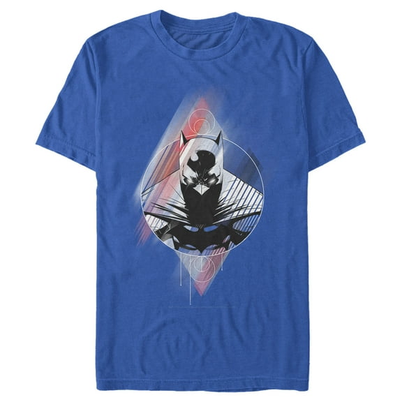 Men's Batman Caped Crusader Prism Graphic Tee Royal Blue Medium