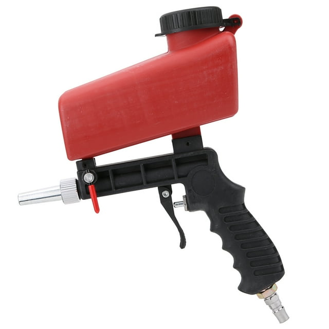 Sandblasting Machine, Pneumatic Sandblasting Comfortable Grip for Old Parts Renovation for Atomization