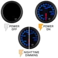 thumbnail image 5 of GlowShift | 2-1/16 (52mm) Tinted 7 Color Series Differential Temperature Gauge for Cars and Trucks, 5 of 6