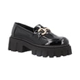 thumbnail image 2 of Mocasines Chunky Mujer Real Jungle negro 26, 2 of 4