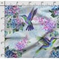 thumbnail image 2 of Soimoi Floral Printed,Cuddle Minky Fabric, Sewing Fabric by The Yard 56 Inch Wide,Decorative Plush Soft Fabric, Baby Garments, Toys and Blankets, Multicolor, 2 of 5