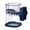 Navy Blue, variant on TNOBHG High Efficiency Crusher Nut Grinder Dried Fruit Crusher Hand Walnuts Masher Chocolate Chopper Multifunctional Portable Grinding Tool for Almonds