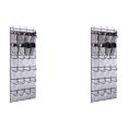 thumbnail image 1 of Pared para El Con 24 Bolsillos No Tejida 4 Ganchos Metal () Blanco, 1 of 3