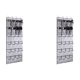 thumbnail image 1 of Pared para El Con 24 Bolsillos No Tejida 4 Ganchos Metal () Blanco, 1 of 3