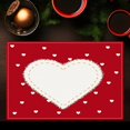 thumbnail image 5 of FYTPOV Romantic Printed Placemats, Red Pink Placemats for Kitchen and Dining, Valentines Day Decorations, Christmas Placemats for Party Home Decor, Table Decor, 18x12 in, 5 of 6