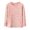 1-85Pink299, variant on MEZZALL Girls Winter Sleepwear Soft Pajamas Tops Cozy O-Neck Long Sleeve Thermal Shirt For Kids Warm Flannel Nightwear Fashionable