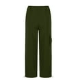 thumbnail image 6 of ABATAB Cargo Pants for Women with Pockets Lightweight Hiking Pants Loose Fit Trousers for Travel Casual Athletic and Outdoor, 6 of 7