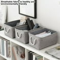 Willstar Medium Storage Bin, Linen Organizer for Closet & Bedroom ...