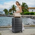 thumbnail image 4 of JOINSUN 28 inch Durable and Stylish Luggage,Hard Shell Expandable Double Spinner Rolling Wheels Suitcase, 4 of 4