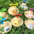 thumbnail image 4 of ZPAQI Puppy Sun Cap Dog Hat Headdress with Lovely Bamboo-copter Pet Costume Headwear, 4 of 20
