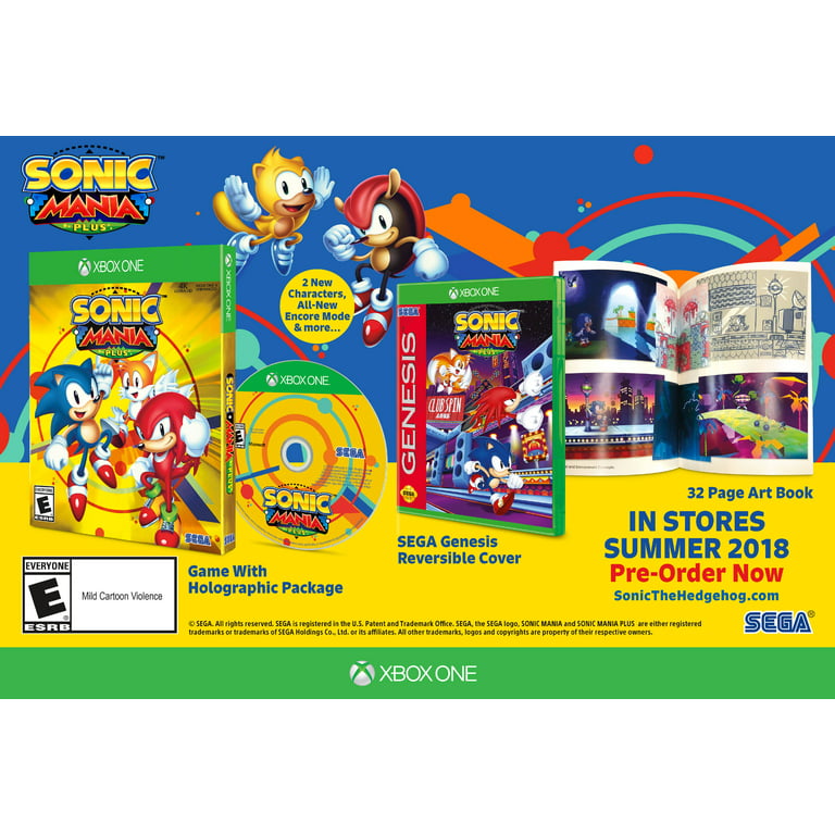 SONIC MANIA PLUS (new) - Xbox One GAMES – Back in The Game Video Games