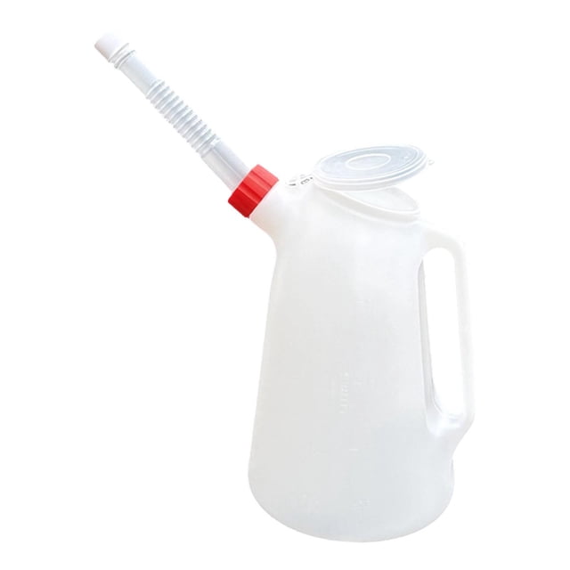 Terraxo Oil Measuring Container Leakproof with Cap Multipurpose with Spout Accessory 1.2 L