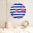 thumbnail image 5 of Honeii Flamingo Print Elegant Bone China Decorative Plate, Porcelain Plate,Art Crafts,Ceramic Ornaments for Home Office Wall Decor-8in, 5 of 6