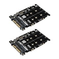 thumbnail image 1 of Adaptador Convertidor de Tarjeta Vertical M.2 SSD a U.2 SFF-8639 shamjiam, 1 of 9