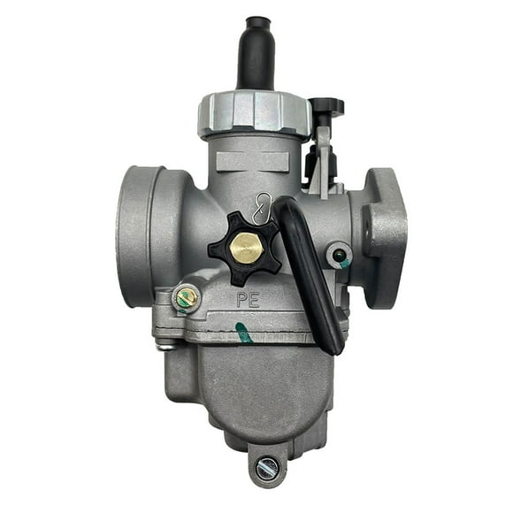 Motorcycle carburetor PE24FL, off-road motorcycle carburetor 24mm flange suitable for flange motorcycle engine of 50-160cc
