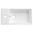 thumbnail image 4 of Pierre 19.5 Single, Open Shelf, Chrome Metal Frame Bathroom Vanity, 4 of 11