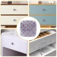thumbnail image 5 of 4 Pieces Set Drawer Pulls Handle Square Wardrobe Cabinet Knobs with Stainless Steel Screws Furniture Kitchen Decor, 5 of 5