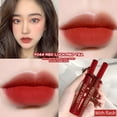thumbnail image 2 of Lápiz labial para mujer, tinte labial, brillo labial, brillo labial, terciopelo rojo, lápiz labial mate, 6 colores, lápiz labial, belleza, 2 of 3