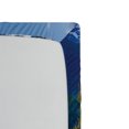 thumbnail image 2 of Ambesonne Landscape Fitted Sheet, River Log Lake Village, Twin Size, Green Blue and Dark Pink, 2 of 2
