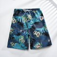 thumbnail image 3 of Pantalones cortos casuales para hombre, transpirables, de secado rápido, para deportes de fitness, de verano 2024, pantalones cortos holgados con estampado de moda para playa hawaiana para hombre, 3 of 5
