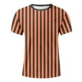 thumbnail image 4 of CONZONE Men's T-Shirts Short Sleeve T Shirts for Men Casual Crew Neck Striped Lightweight Tees Soft Cozy Athletic Tops, 4 of 4