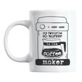 thumbnail image 1 of Funny My Favorite Coworker Is the Coffee Maker Coffee & Tea Mug (11oz), 1 of 6