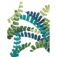 thumbnail image 2 of Vess, June Erica 12x14 White Modern Wood Framed Museum Art Print Titled - Tropical Thicket III, 2 of 4