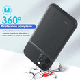 thumbnail image 4 of Funda de Batería para iPhone 6/7/SE de Alta Capacidad 7000 mAh MR.GADGETS Color Negro, 4 of 8