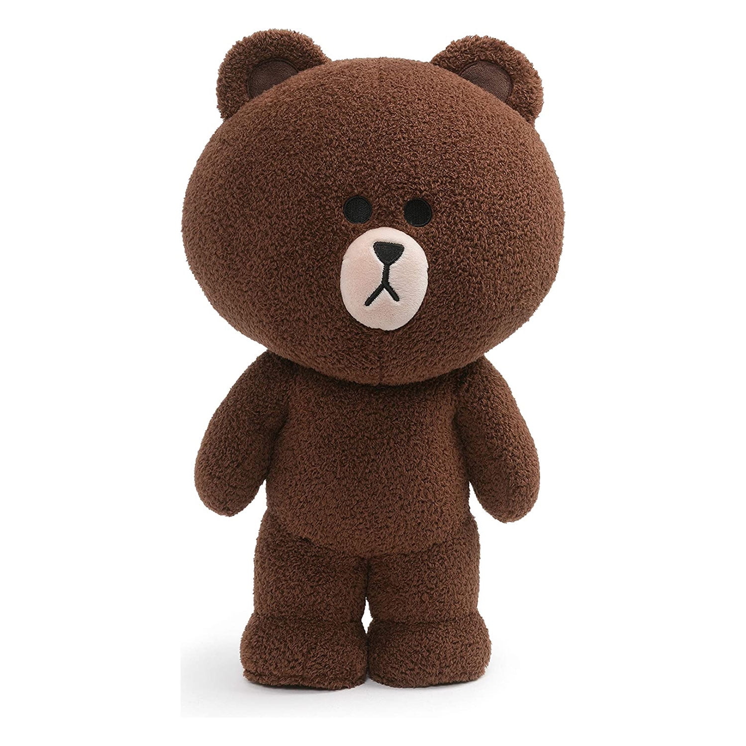 GUND 14 Inch LINE Friends Brown Soft Stuffed Animal Bear Plush Toy Brown Walmart