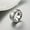 【silvery】, variant on Ancient Seal Script Pattern Stainless Steel Ring for Men - Vintage Personalized Jewelry, Ideal Gift for Boyfriend on Special Occasions,Golden,10