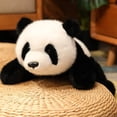 thumbnail image 5 of Almohada Kawaii cómoda de felpa de Animal suave, oso Polar, oso marrón, Panda tumbado en el muñeco de peluche, almohada para decorar la habitación, 5 of 5