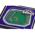 thumbnail image 3 of Purple Colorado Rockies 3D StadiumViews Coasters, 3 of 4