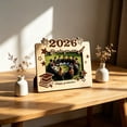thumbnail image 6 of Wooden Graduation Photo Frame, Class of 2026 Engraved Desk Frame for 4x6 Inch Graduation Pictures, Grad Gift for High School & College Graduates, 6 of 9